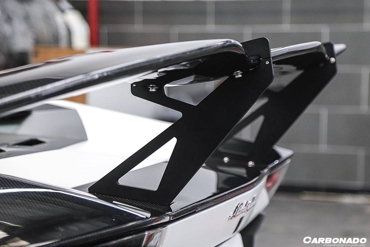 Alerón de maletero de fibra de carbono estilo RZS para Lamborghini Aventador LP700, LP750, LP740, LP720, LP780 Coupé Roadster Carbonado 2011-2022