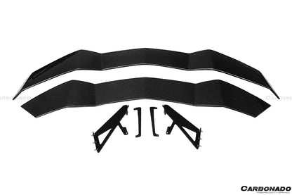 Alerón de maletero de fibra de carbono estilo RZS para Lamborghini Aventador LP700, LP750, LP740, LP720, LP780 Coupé Roadster Carbonado 2011-2022