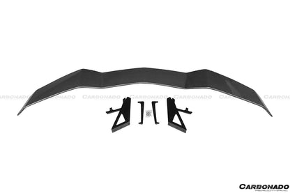 Alerón de maletero de fibra de carbono estilo RZS para Lamborghini Aventador LP700, LP750, LP740, LP720, LP780 Coupé Roadster Carbonado 2011-2022
