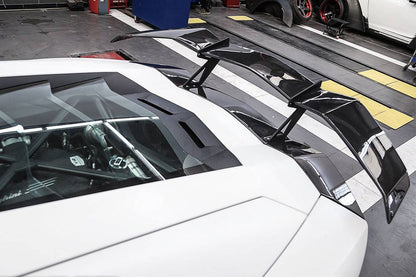 Alerón de maletero de fibra de carbono estilo RZS para Lamborghini Aventador LP700, LP750, LP740, LP720, LP780 Coupé Roadster Carbonado 2011-2022