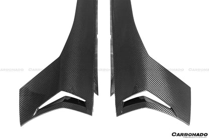 Faldones laterales de fibra de carbono estilo OEM para Lamborghini Aventador LP700 LP740 Coupé Roadster Carbonado 2011-2021