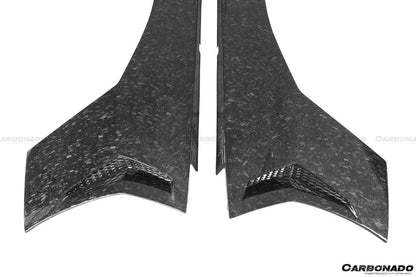 Faldones laterales de fibra de carbono estilo OEM para Lamborghini Aventador LP700 LP740 Coupé Roadster Carbonado 2011-2021