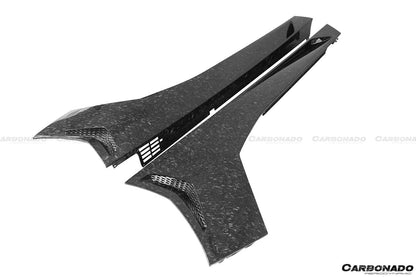 Faldones laterales de fibra de carbono estilo OEM para Lamborghini Aventador LP700 LP740 Coupé Roadster Carbonado 2011-2021