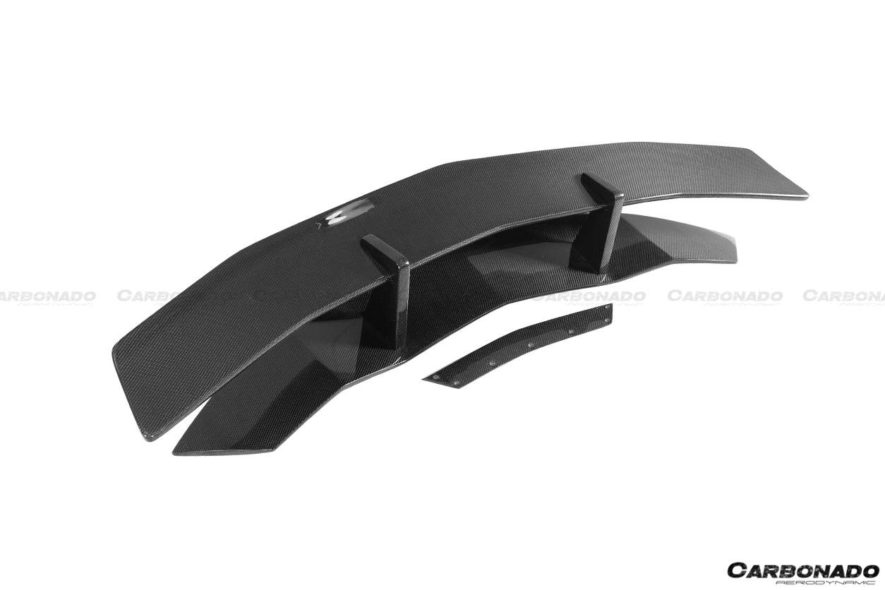 Carbonado 2011-2022 Lamborghini Aventador LP700 LP750 LP740 LP720 LP780 Coupe  Roadster SV Style Trunk Wing