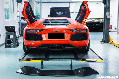 Alerón de maletero de fibra de carbono estilo DC para Lamborghini Aventador LP700, LP750, LP740, LP720, LP780 Coupé Roadster Carbonado 2011-2022