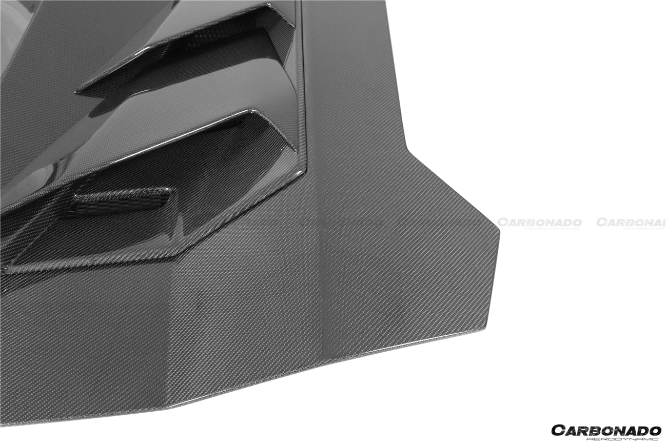 Carbonado 2011-2016 Lamborghini Aventador LP700 Coupe DM Style Carbon Fiber Engine Trunk