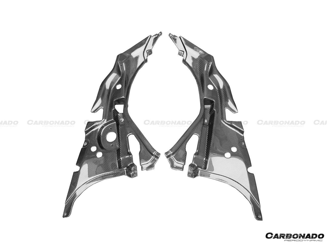 Kit de maletero delantero de fibra de carbono estilo OEM Lamborghini Aventador LP700 Coupé Roadster Carbonado 2011-2016