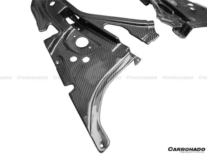 Kit de maletero delantero de fibra de carbono estilo OEM Lamborghini Aventador LP700 Coupé Roadster Carbonado 2011-2016
