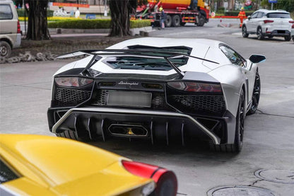 Carbonado OTC Style Trunk Spoiler Wing with Base | 2011-2022 Lamborghini Aventador LP700 LP750 LP740 LP720 LP780 Coupe/Roadster