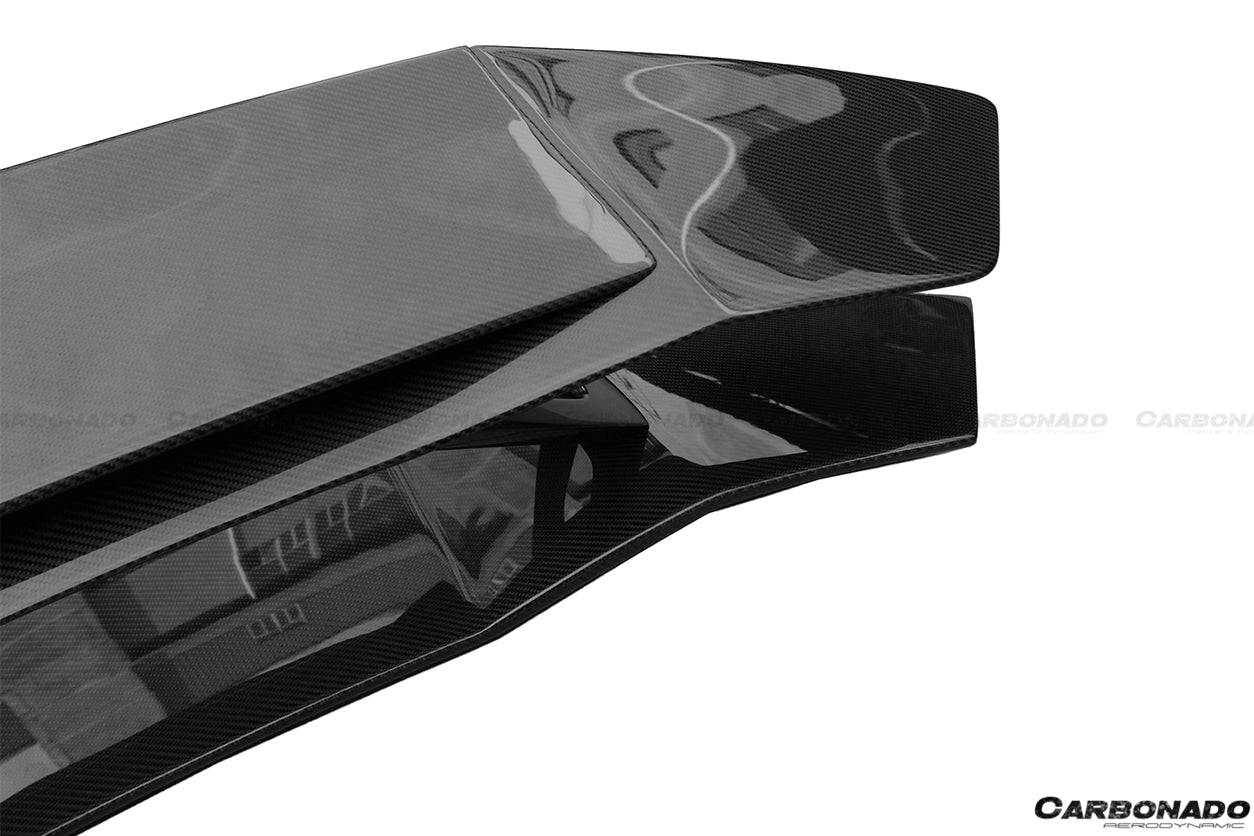 Carbonado OTC Style Trunk Spoiler Wing with Base | 2011-2022 Lamborghini Aventador LP700 LP750 LP740 LP720 LP780 Coupe/Roadster