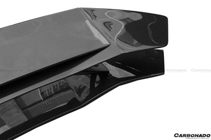Carbonado OTC Style Trunk Spoiler Wing with Base | 2011-2022 Lamborghini Aventador LP700 LP750 LP740 LP720 LP780 Coupe/Roadster