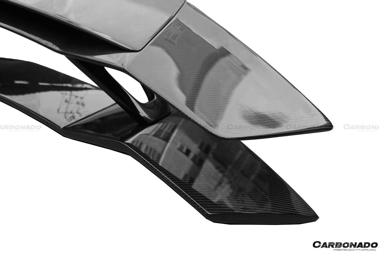Carbonado OTC Style Trunk Spoiler Wing with Base | 2011-2022 Lamborghini Aventador LP700 LP750 LP740 LP720 LP780 Coupe/Roadster