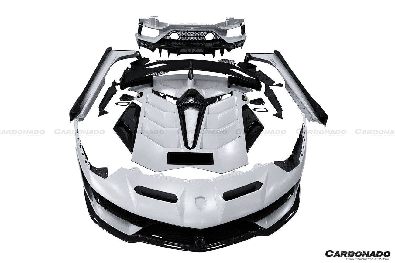 Kit completo de fibra de carbono aerodinámico para Lamborghini Aventador LP700 LP740 LP750 Coupé Roadster SVJ (2011-2021)