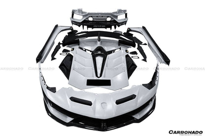 Kit completo de fibra de carbono aerodinámico para Lamborghini Aventador LP700 LP740 LP750 Coupé Roadster SVJ (2011-2021)