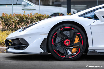 Carbonado 2011-2021 Lamborghini Aventador LP700 LP740 LP750 Coupe Roadster SVJ Style Part DRY Carbon Fiber Aero Full Kit