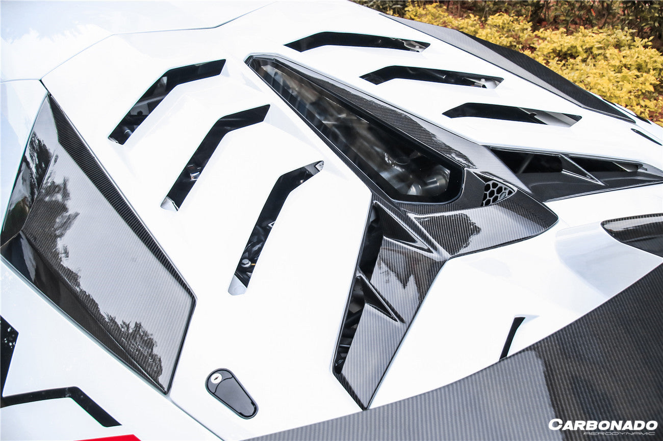 Carbonado 2011-2021 Lamborghini Aventador LP700 LP740 LP750 Coupe Roadster SVJ Style Part DRY Carbon Fiber Aero Full Kit