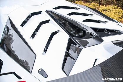 Carbonado 2011-2021 Lamborghini Aventador LP700 LP740 LP750 Coupe Roadster SVJ Style Part DRY Carbon Fiber Aero Full Kit