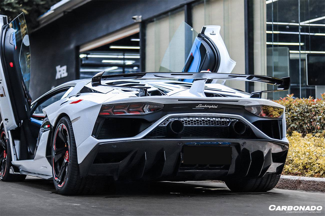 Carbonado 2011-2021 Lamborghini Aventador LP700 LP740 LP750 Coupe Roadster SVJ Style Part DRY Carbon Fiber Aero Full Kit