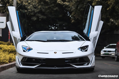 Carbonado 2011-2021 Lamborghini Aventador LP700 LP740 LP750 Coupe Roadster SVJ Style Part Dry Carbon Fiber Front Bumper