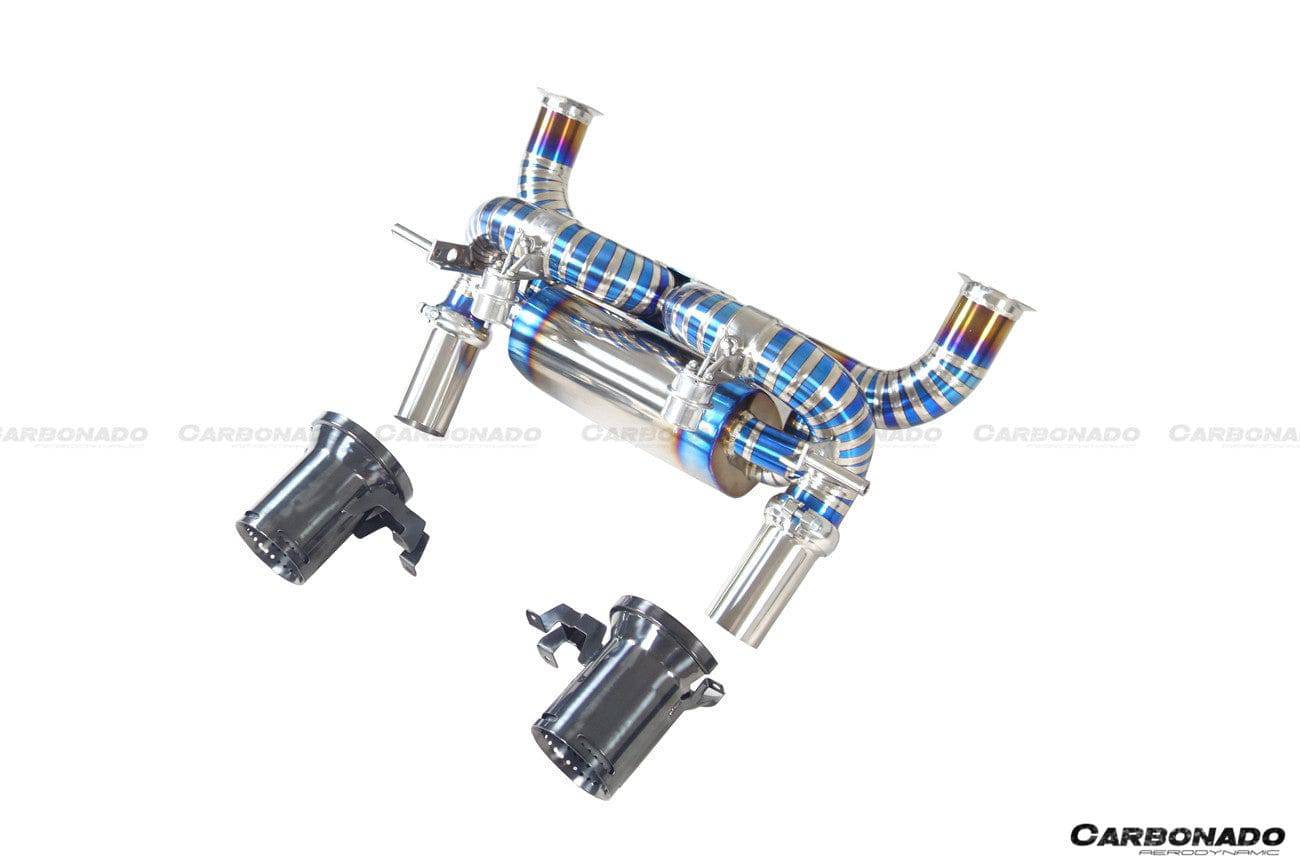 Carbonado 2011-2021 Lamborghini Aventador LP700 LP740 LP750 Coupe  Roadster SVJ Style Exhaust System
