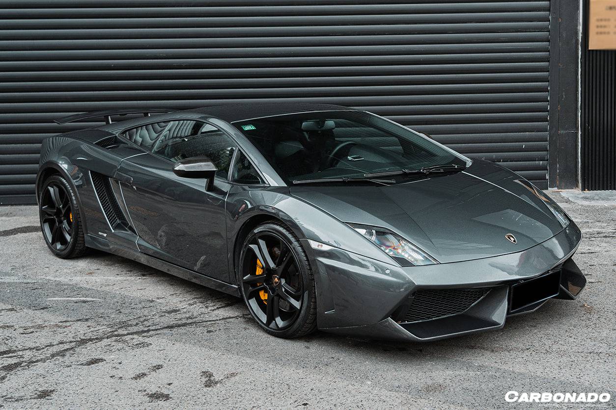 Parachoques delantero estilo Lamborghini Gallardo LP570 Carbonado 2009-2014