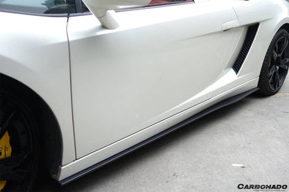 Carbonado 2004-2014 Lamborghini Gallardo LP570 Style Side Skirts