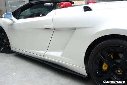 Carbonado 2004-2014 Lamborghini Gallardo LP570 Style Side Skirts