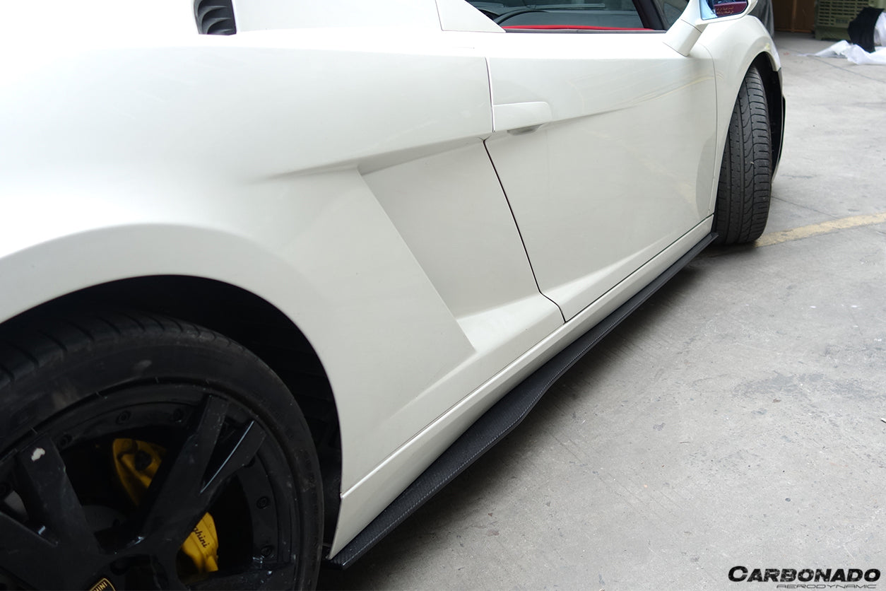 Carbonado 2004-2014 Lamborghini Gallardo LP570 Style Side Skirts
