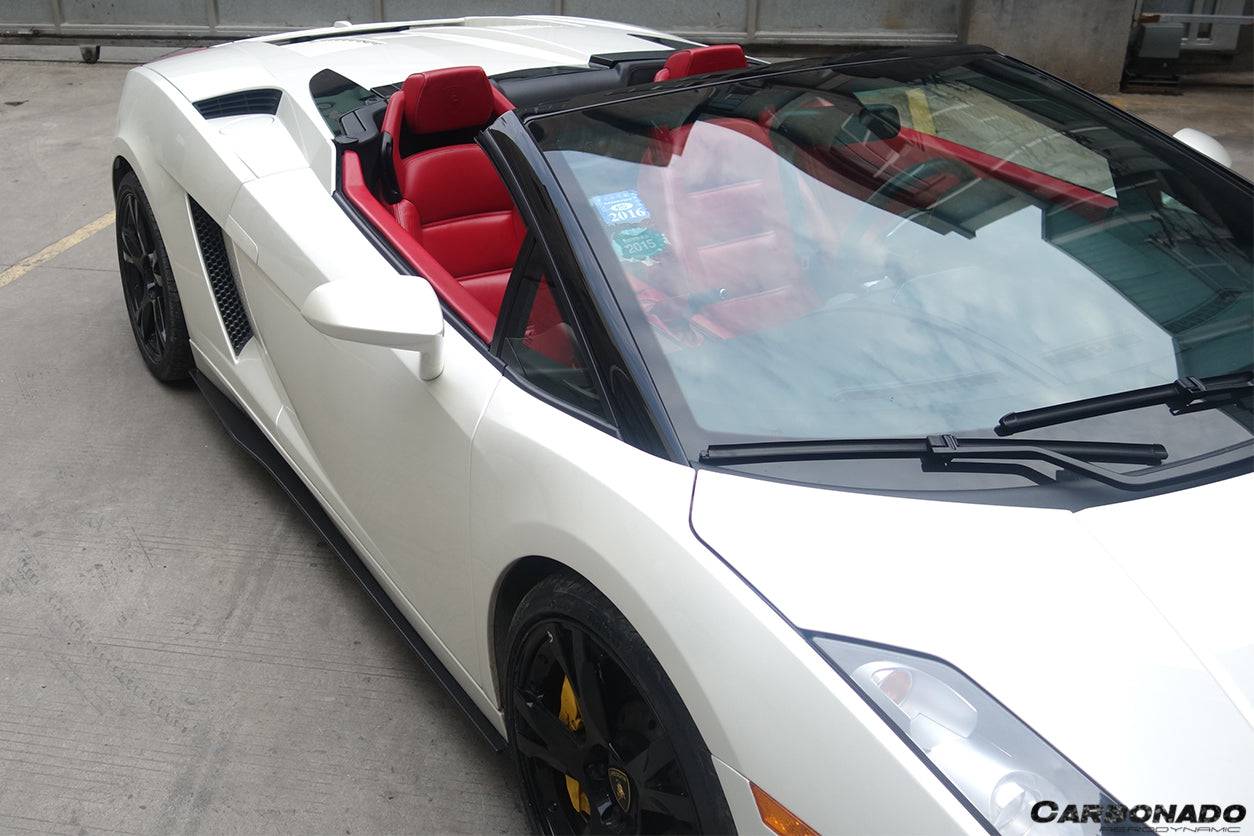 Carbonado 2004-2014 Lamborghini Gallardo LP570 Style Side Skirts