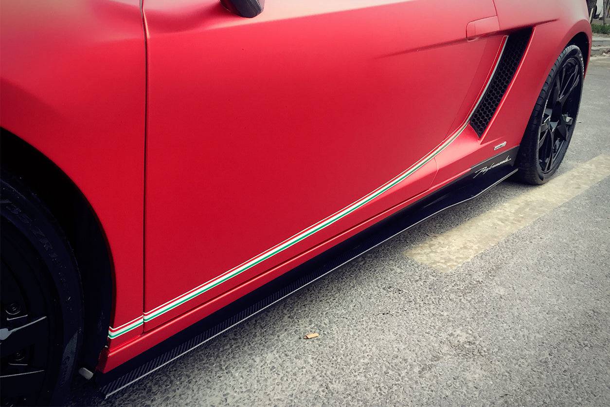 Carbonado 2004-2014 Lamborghini Gallardo LP570 Style Side Skirts