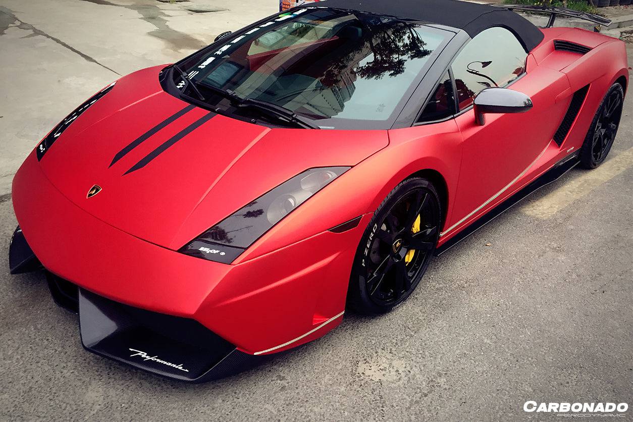 Carbonado 2004-2014 Lamborghini Gallardo LP570 Style Side Skirts