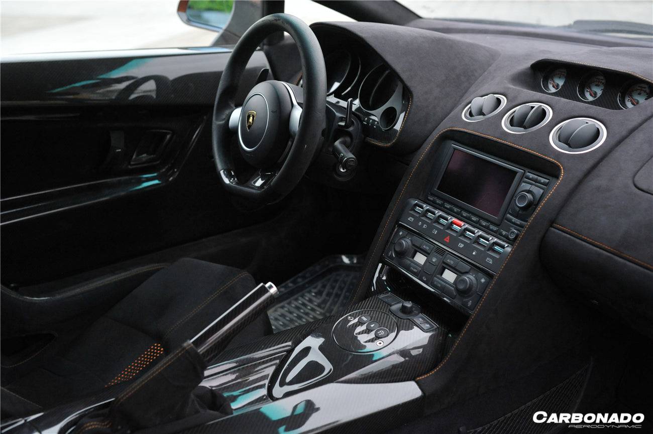 Carbonado 2004-2014 Lamborghini Gallardo LP540 LP550 LP560 LP570 OEM Style Carbon Fiber AC Frame Cover