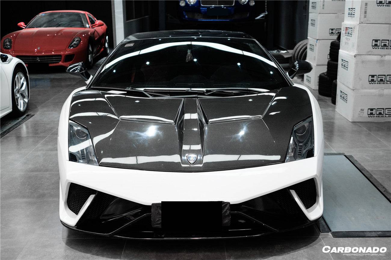 Carbonado 2009-2014 Lamborghini Gallardo IRON Style Hood