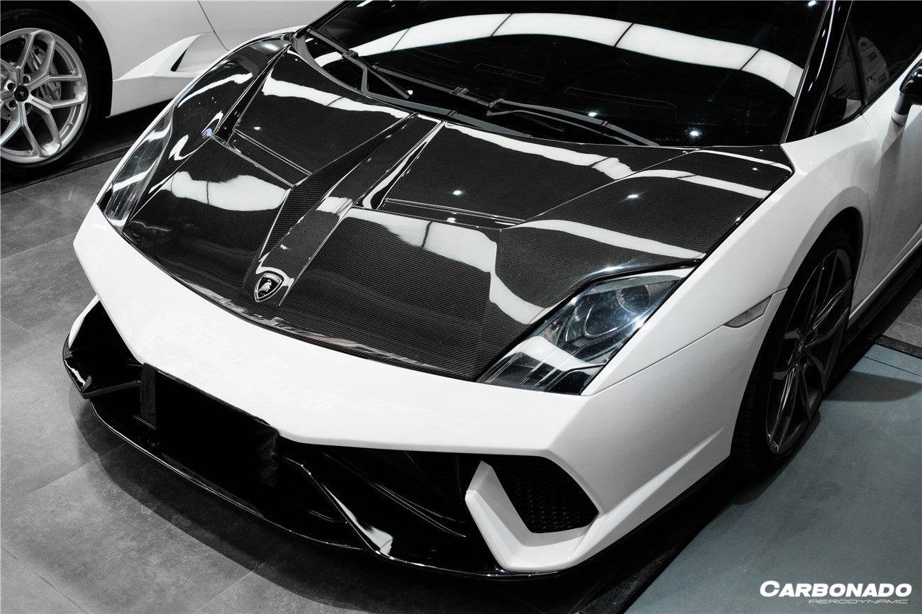 Carbonado 2009-2014 Lamborghini Gallardo IRON Style Hood