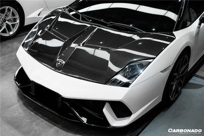 Carbonado 2009-2014 Lamborghini Gallardo IRON Style Hood