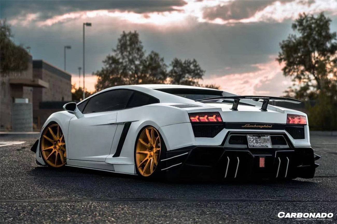 Carbonado 2009-2014 Lamborghini Gallardo BKSS Style Rear Bumper