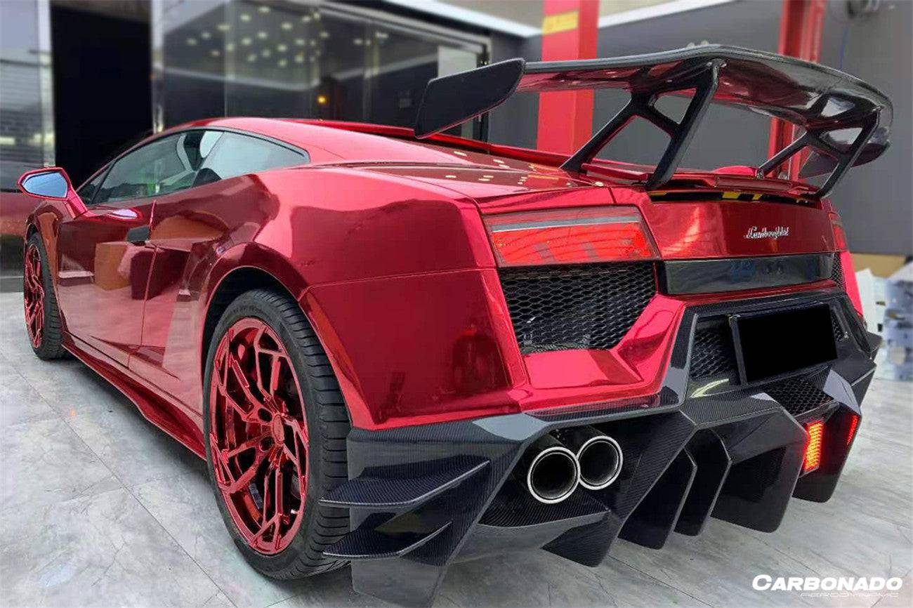 Carbonado 2009-2014 Lamborghini Gallardo BKSS Style Rear Bumper