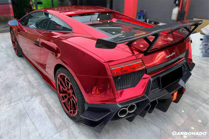 Carbonado 2009-2014 Lamborghini Gallardo BKSS Style Rear Bumper