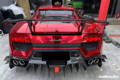 Carbonado 2009-2014 Lamborghini Gallardo BKSS Style Rear Bumper