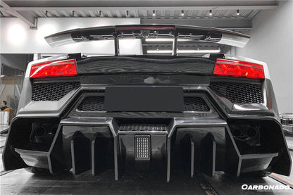 Carbonado 2009-2014 Lamborghini Gallardo BKSS Style Rear Bumper