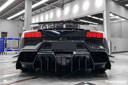 Carbonado 2009-2014 Lamborghini Gallardo BKSS Style Rear Bumper