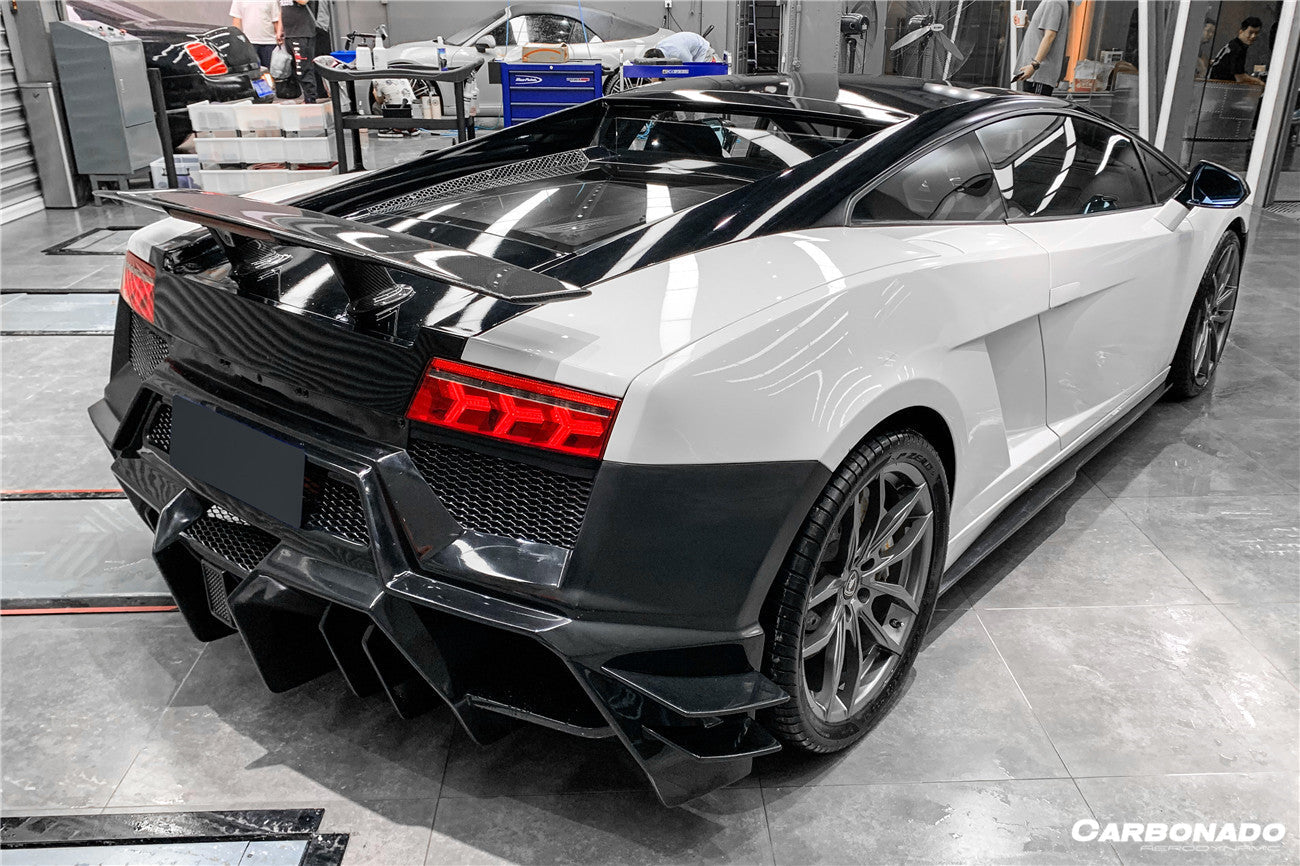 Carbonado 2009-2014 Lamborghini Gallardo BKSS Style Rear Bumper