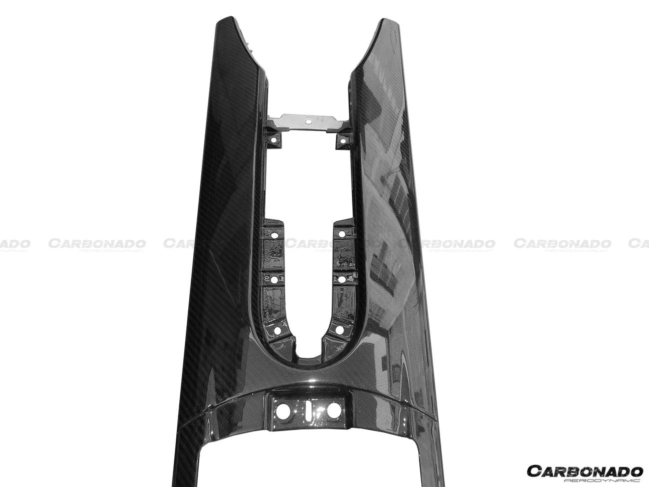 Consola de cambio de marchas central de fibra de carbono estilo OEM Lamborghini Gallardo Carbonado 2004-2014