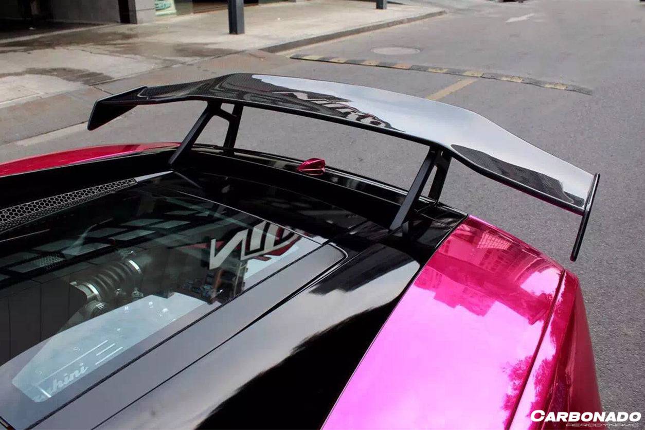Carbonado DC-II Style Carbon Fiber Trunk Spoiler | 2004-2014 Lamborghini Gallardo