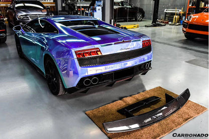 Carbonado DC Style Carbon Fiber Trunk Spoiler | 2004-2014 Lamborghini Gallardo