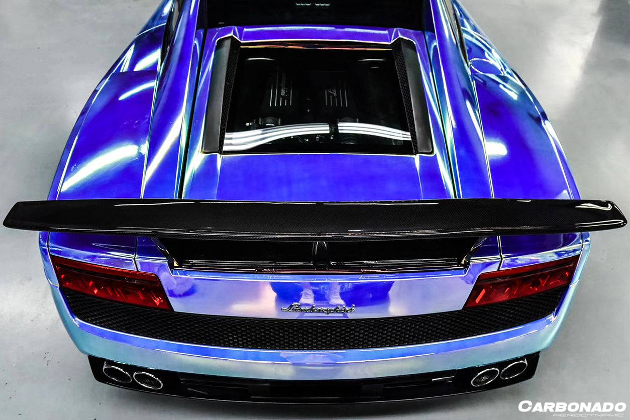 Carbonado DC Style Carbon Fiber Trunk Spoiler | 2004-2014 Lamborghini Gallardo