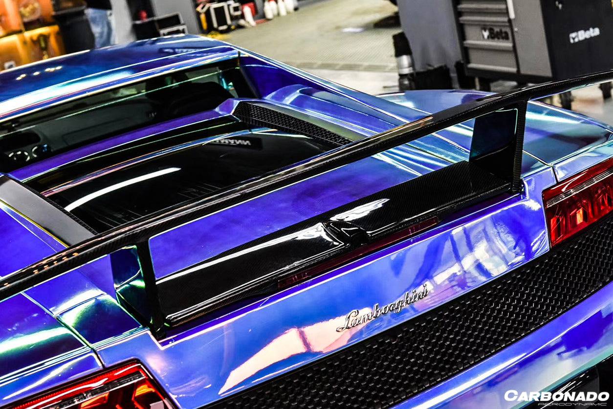 Carbonado DC Style Carbon Fiber Trunk Spoiler | 2004-2014 Lamborghini Gallardo