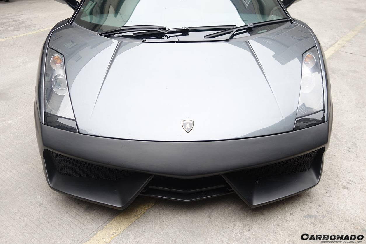 Carbonado 2004-2008 Lamborghini Gallardo LP570 Style Front Bumper | Fits Gallardo, Gallardo SE, Superleggera