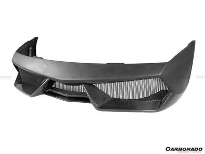 Carbonado 2004-2008 Lamborghini Gallardo LP570 Style Front Bumper | Fits Gallardo, Gallardo SE, Superleggera