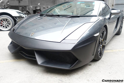 Carbonado 2004-2008 Lamborghini Gallardo LP570 Style Front Bumper | Fits Gallardo, Gallardo SE, Superleggera